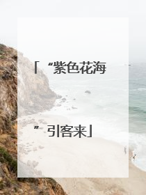“紫色花海”引客来