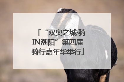 “双奥之城·骑IN潮阳”第四届骑行嘉年华举行
