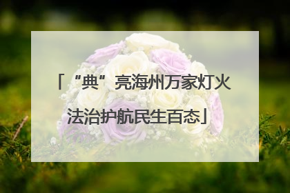 “典”亮海州万家灯火 法治护航民生百态