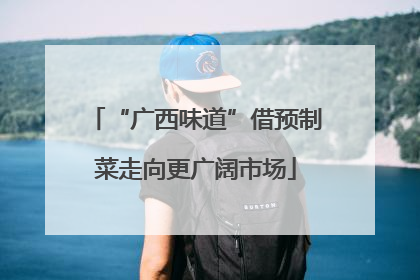 “广西味道”借预制菜走向更广阔市场