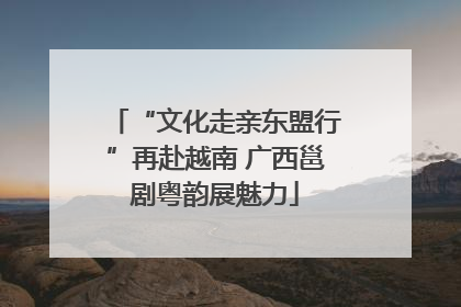 “文化走亲东盟行”再赴越南 广西邕剧粤韵展魅力