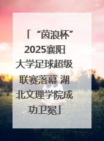 “茵浪杯”2025襄阳大学足球超级联赛落幕 湖北文理学院成功卫冕