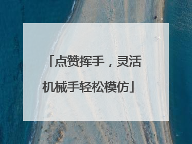 点赞挥手，灵活机械手轻松模仿