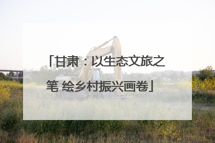 甘肃：以生态文旅之笔 绘乡村振兴画卷