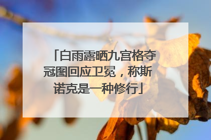 白雨露晒九宫格夺冠图回应卫冕，称斯诺克是一种修行