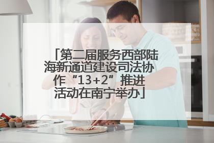 第二届服务西部陆海新通道建设司法协作“13+2”推进活动在南宁举办