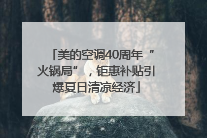 美的空调40周年“火锅局”，钜惠补贴引爆夏日清凉经济