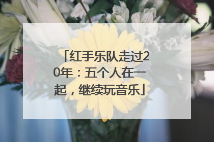 红手乐队走过20年：五个人在一起，继续玩音乐