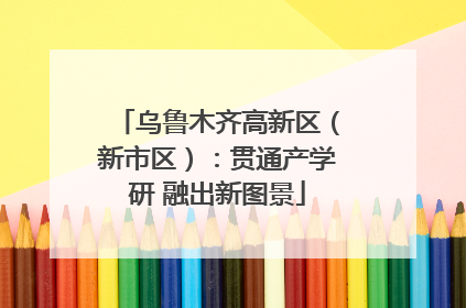 乌鲁木齐高新区（新市区）：贯通产学研 融出新图景