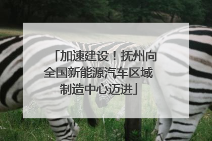 加速建设！抚州向全国新能源汽车区域制造中心迈进