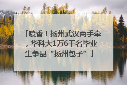 喷香！扬州武汉两手牵，华科大1万6千名毕业生争品“扬州包子”