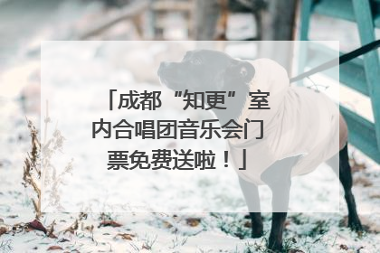 成都“知更”室内合唱团音乐会门票免费送啦！
