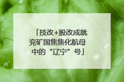 技改+股改成就兖矿国焦焦化航母中的“辽宁”号