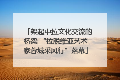 架起中拉文化交流的桥梁 “拉脱维亚艺术家蓉城采风行”落幕