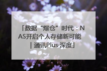 数据“爆仓”时代：NAS开启个人存储新可能｜通讯Plus·深度