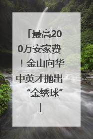 最高200万安家费！金山向华中英才抛出“金绣球”