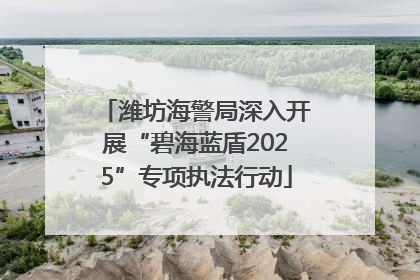 潍坊海警局深入开展“碧海蓝盾2025”专项执法行动