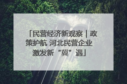 民营经济新观察｜政策护航 河北民营企业激发新“冀”遇