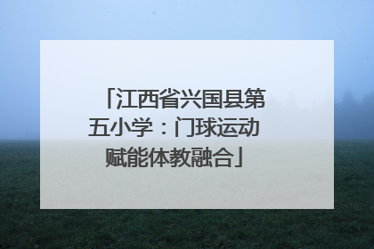 江西省兴国县第五小学：门球运动赋能体教融合