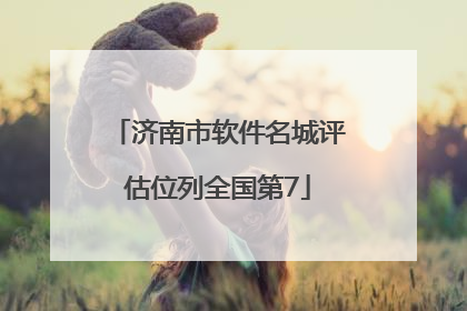 济南市软件名城评估位列全国第7