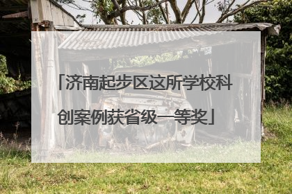 济南起步区这所学校科创案例获省级一等奖