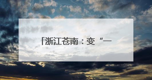 浙江苍南：变“一人一校”为“一团一校” 组团式督导督出学校发展加速度