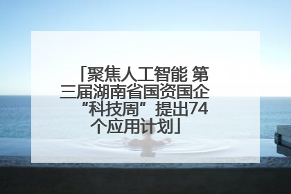 聚焦人工智能 第三届湖南省国资国企“科技周”提出74个应用计划