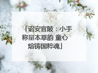 诏安官陂：小手称量本草韵 童心熔铸国粹魂