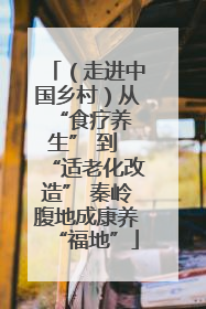 （走进中国乡村）从 “食疗养生” 到 “适老化改造” 秦岭腹地成康养“福地”