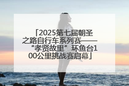 2025第七届朝圣之路自行车系列赛——“孝贤故里”环鱼台100公里挑战赛启幕
